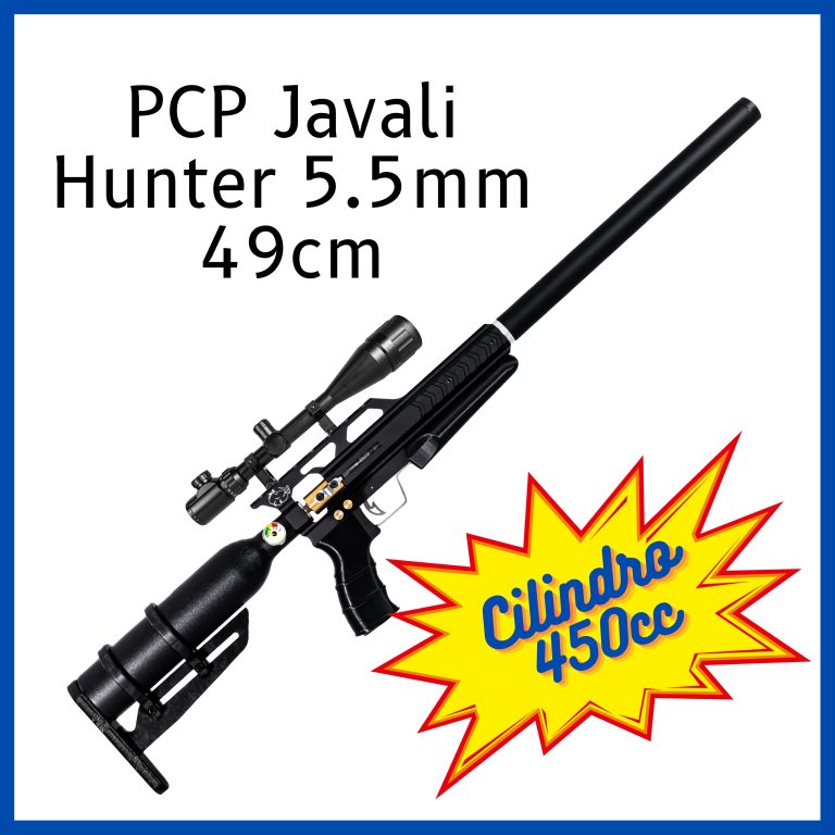 Carabina Pcp Javali Mm Cano Cm Com Shock Pcp Javali